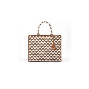Pra*a re-edition 2005 saffiano leather bag