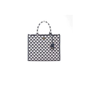 medium Pra*a galleria saffiano leather bag
