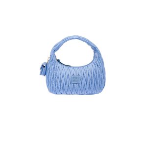 Matelasse nappa leather top-handle bag