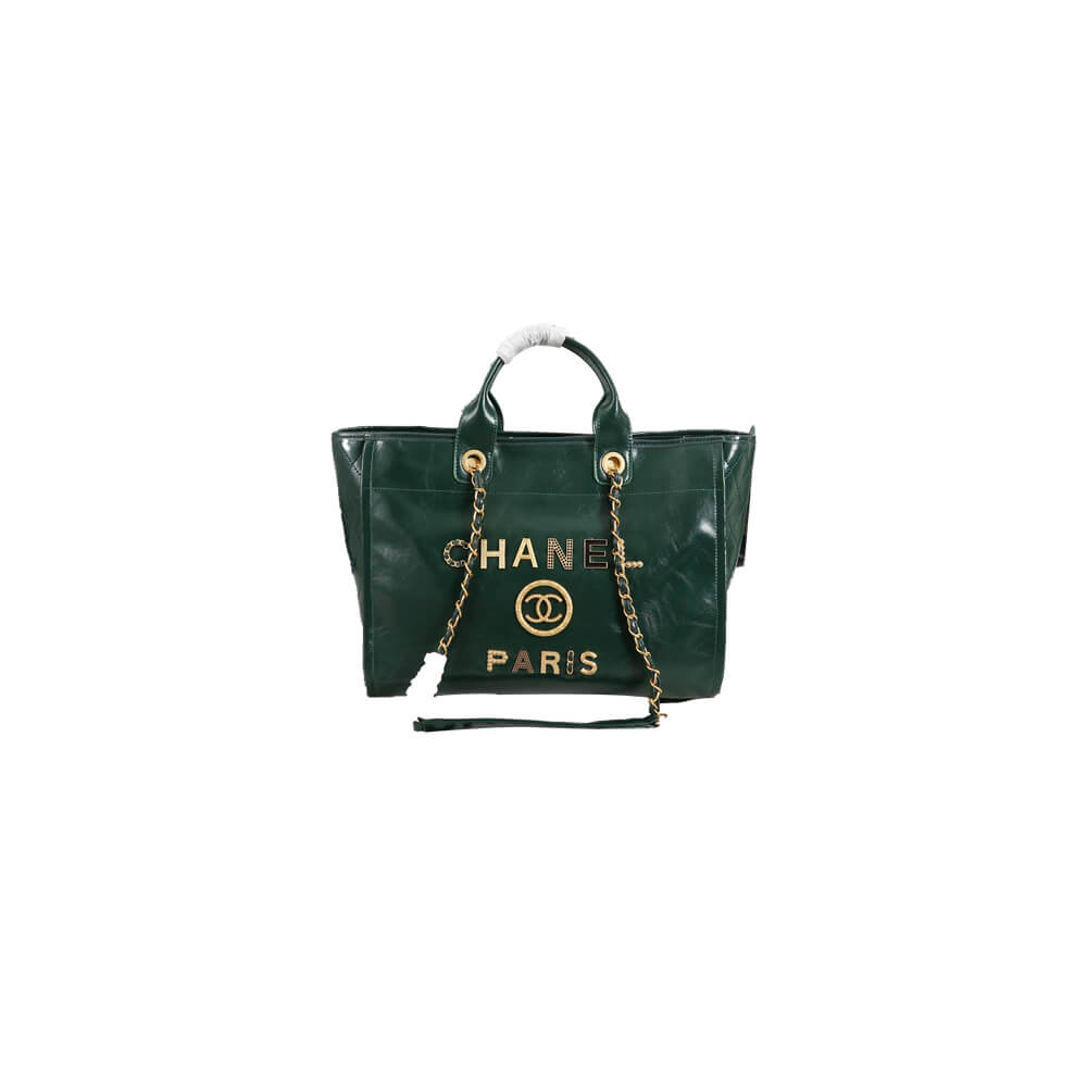Ch*el large deauville tote