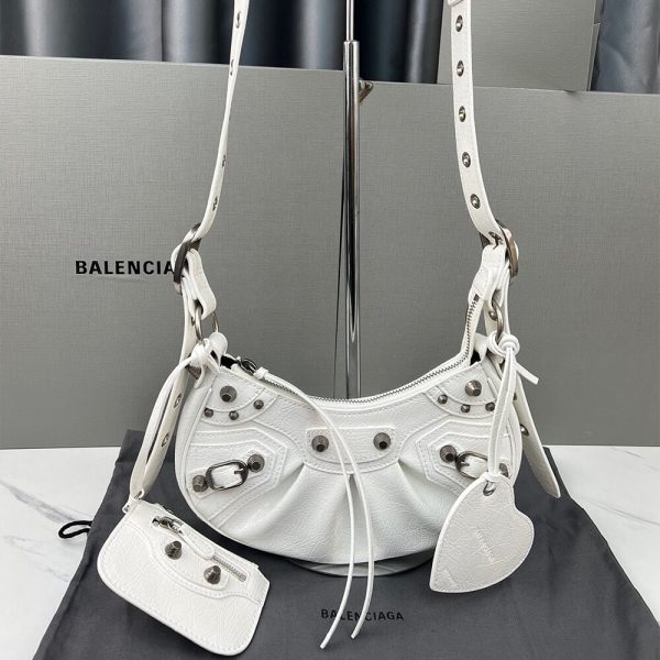 Ba*len*cia*ga womens le cagole xs shoulder bag