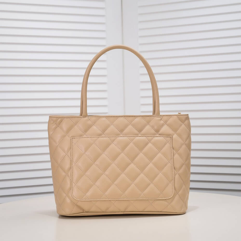 Ch*el medallion tote bag