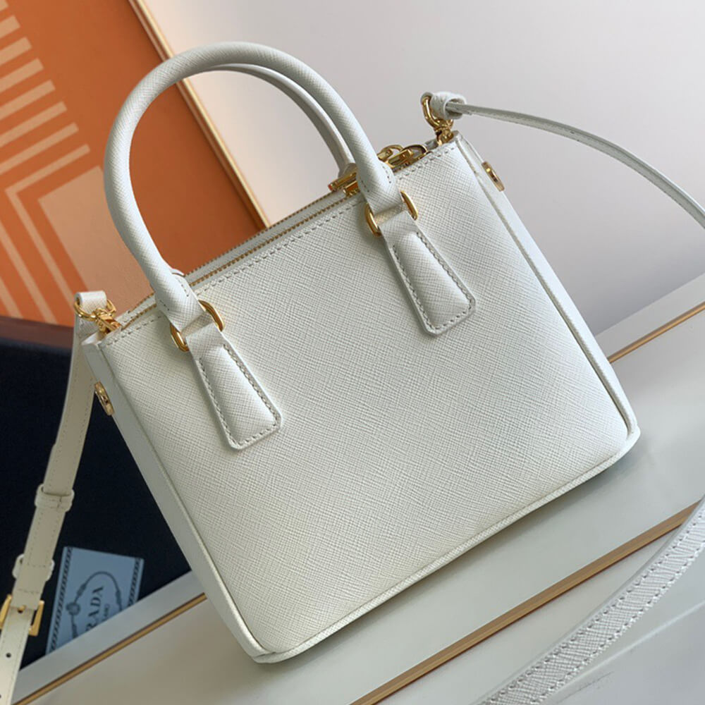 Pra*a galleria saffiano leather mini-bag