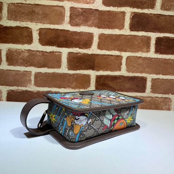 disney x G*u*i donald duck cosmetic case