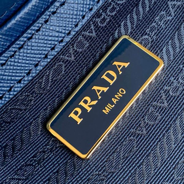 Pra*a galleria saffiano leather mini-bag